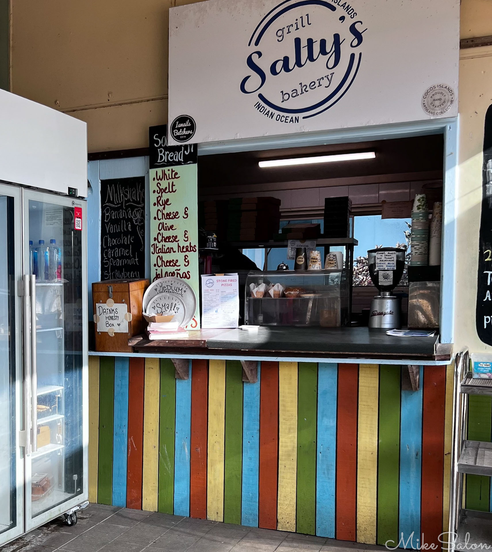 Salty's Bakery at Cocos Island airport (Facebook) [1683]