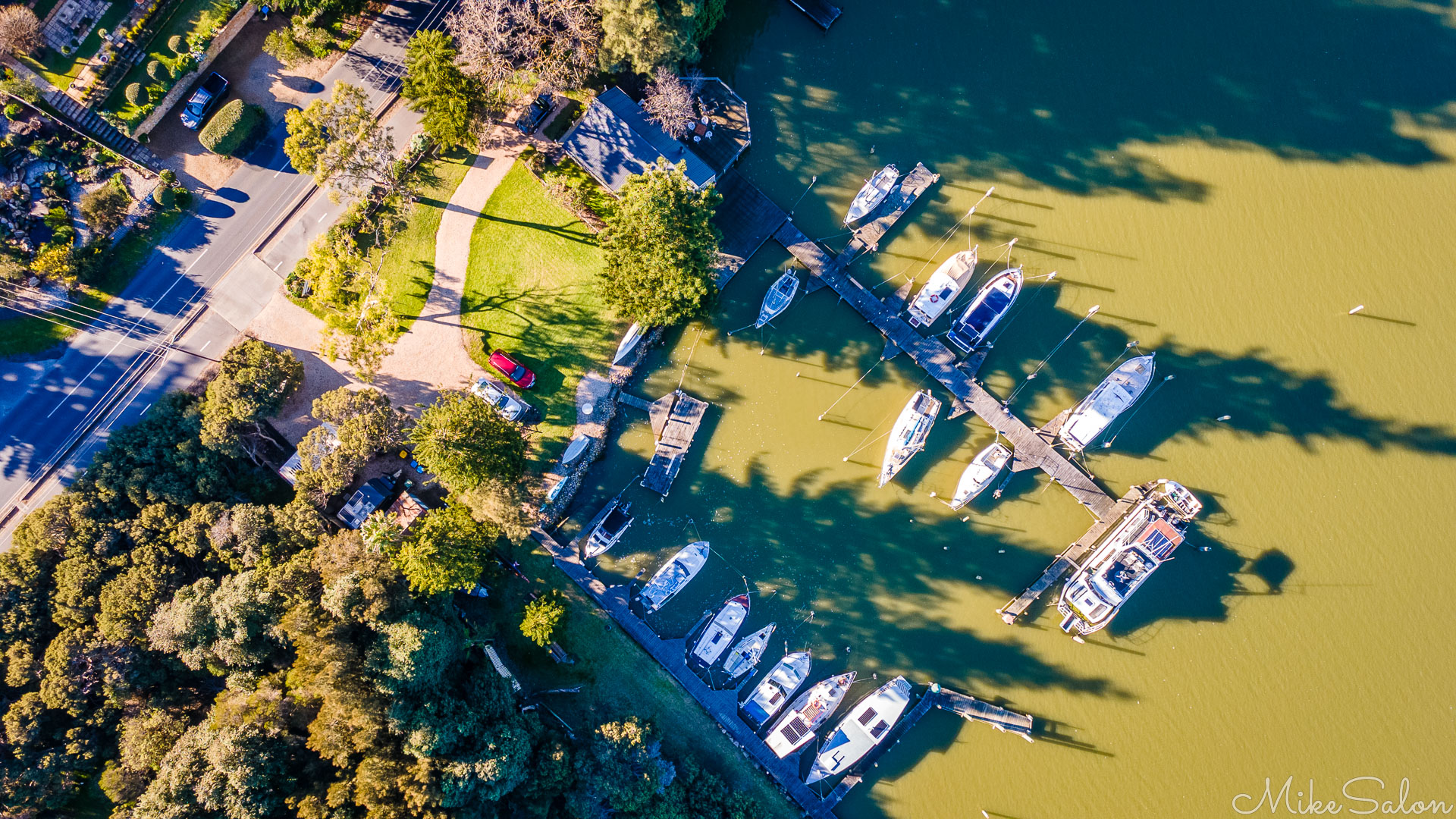 Birks Harbour Marina from the air. [0182]