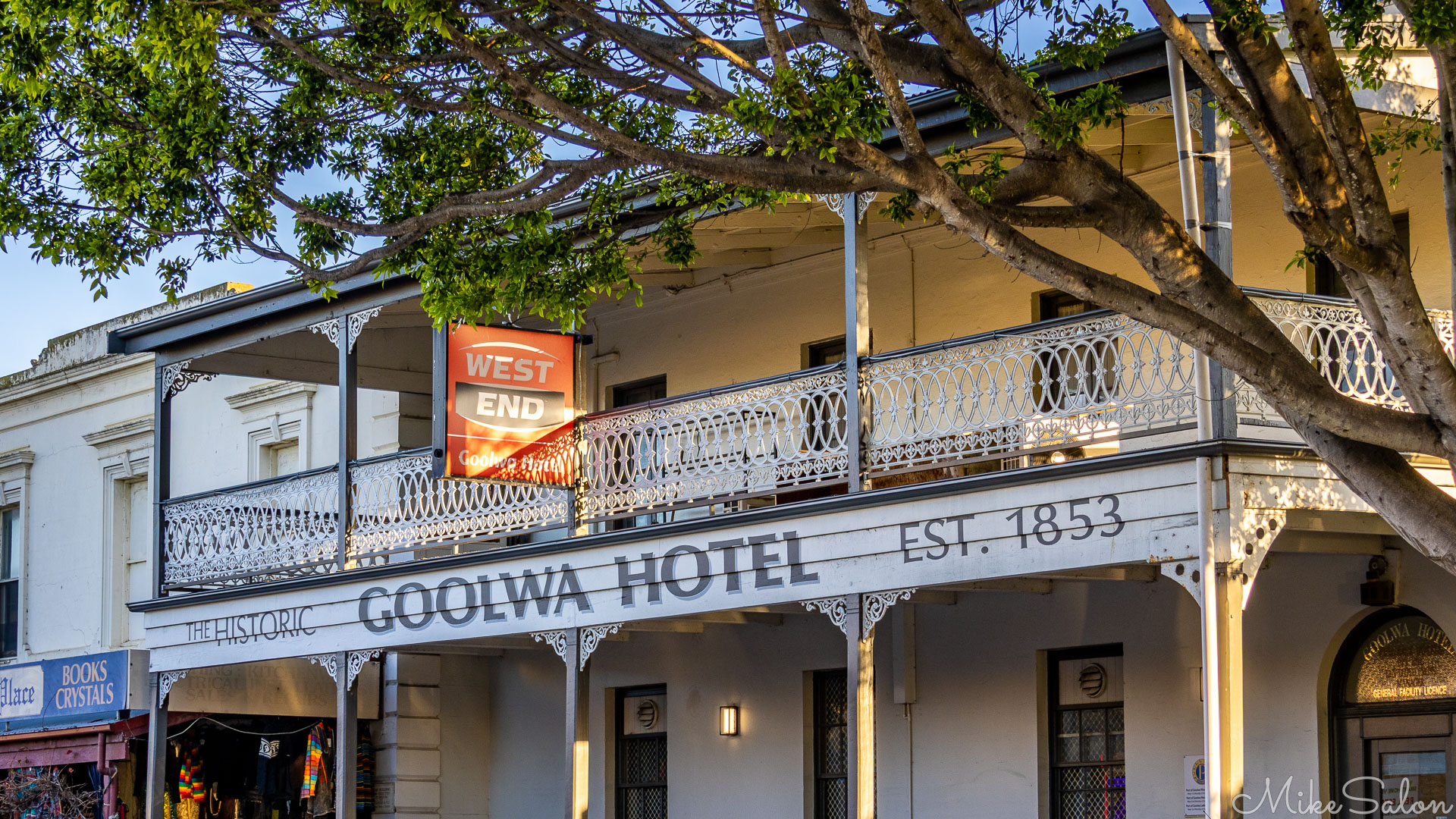 Goolwa Hotel, est 1853, from outside. [1446]