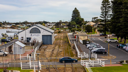 Tourist trains still run here. We heard much tooting on the weekend, but never managed to vene get a glimpse of one. [2160]