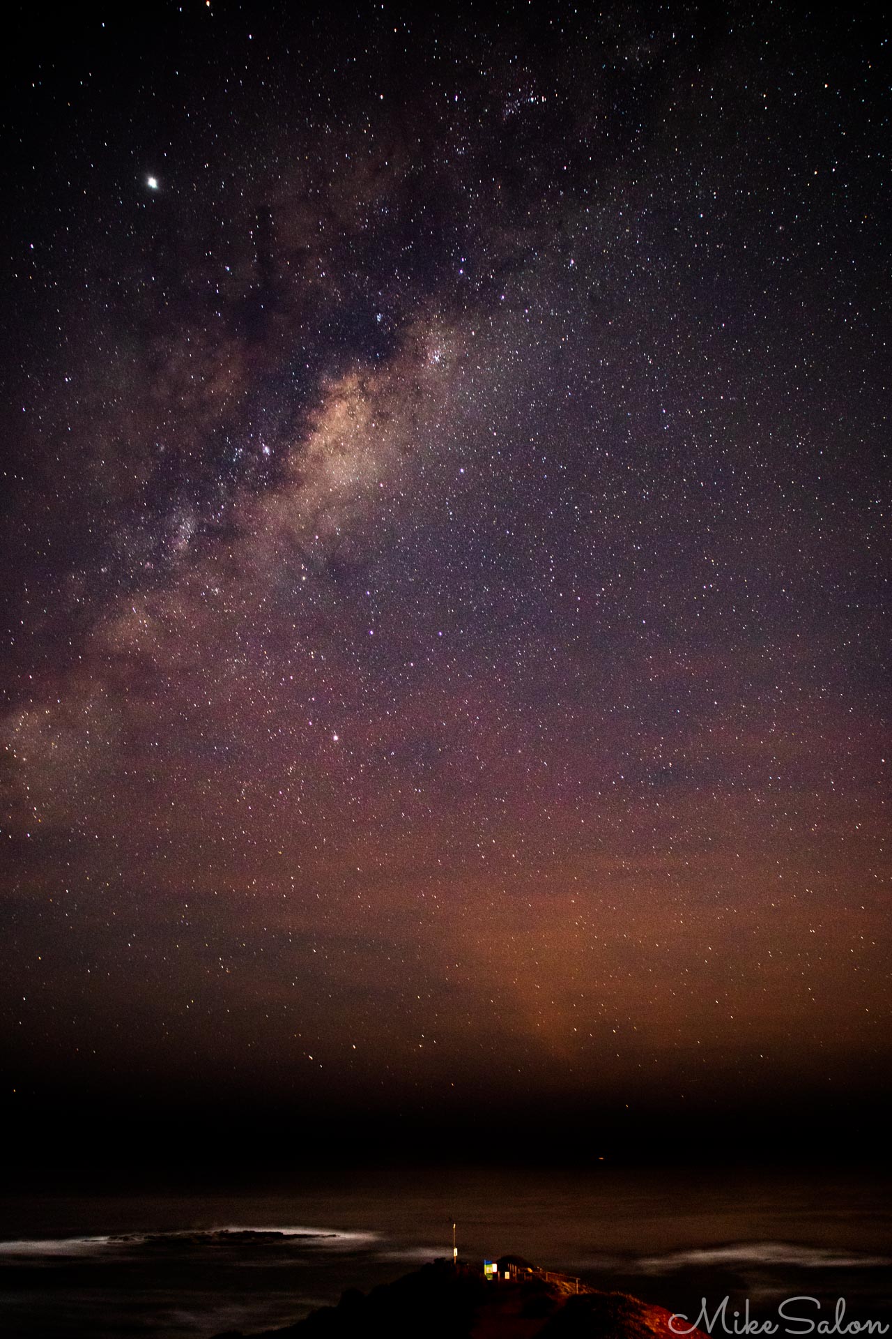 Milky Way at Long Reef : The rising milky way from Long Reef Point on Sydney's northern beaches. (0D0A6373.jpg)<br>Camera: Canon EOS 5D Mark IV