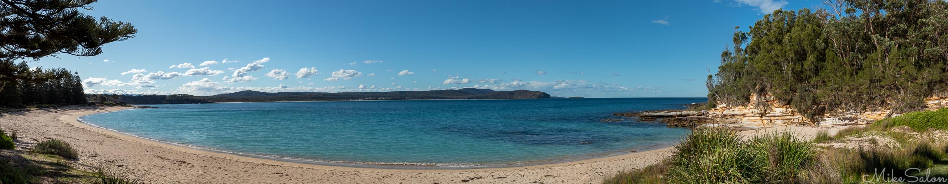 Beagle Bay : Beautiful early morning view of a protected beach within Murramarang National Park. (_D0A7361-Pano.jpg)<br>Camera: Canon EOS 5D Mark IV